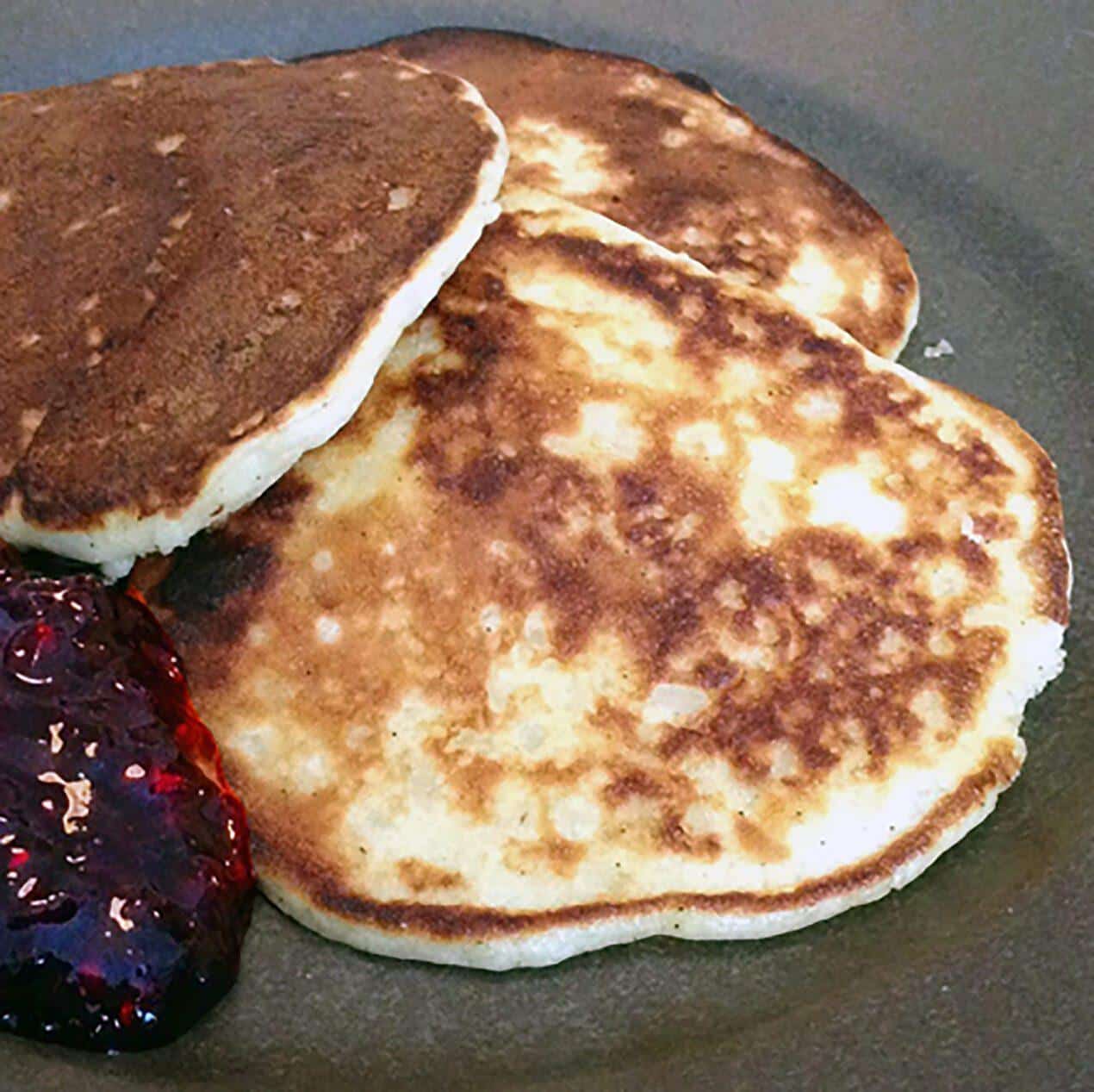 Klatkager med hjemmelavet marmelade