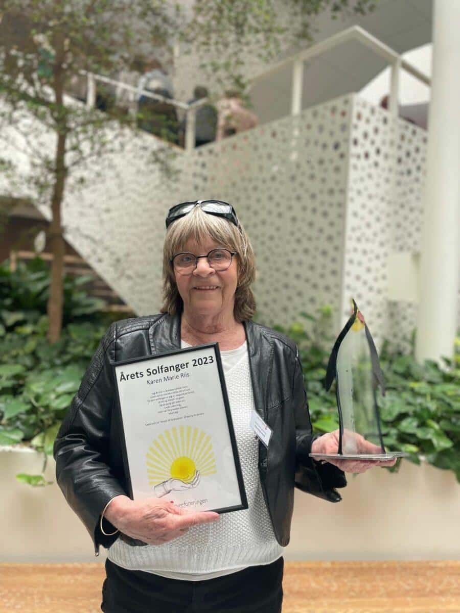 Karen Marie er årets solfanger 2023
